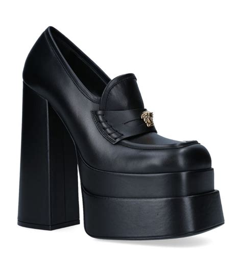 versace intrico|Shop Versace Intrico Platform Loafers .